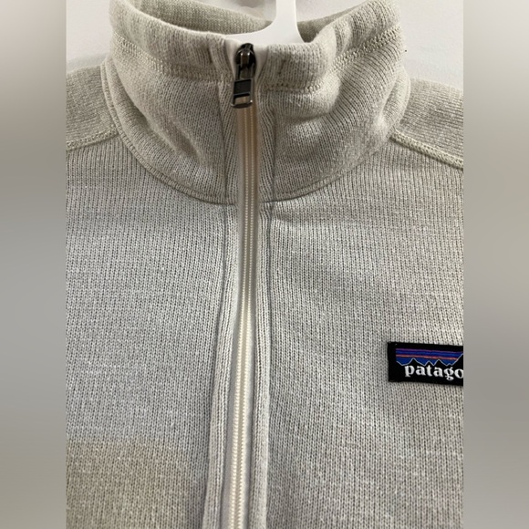 PATAGONIA Womens Better Sweater 1/4 Zip Pelican OO. - Picture 8 of 11